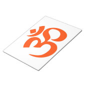 Indian Om Symbol Notitieblok (Schuin)