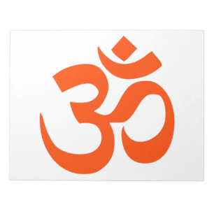 Indian Om Symbol Notitieblok