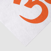 Indian Om Symbol Tissuepapier (Detail)