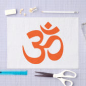 Indian Om Symbol Tissuepapier (Craft)