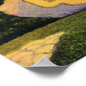 Indian on the Trail Statue at Mohawk Park View Poster (Hoek)