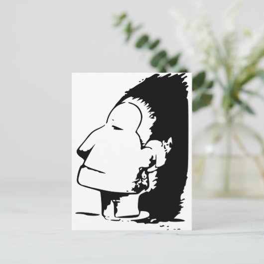 Indian or Eskimo Optical Illusion Briefkaart (Staand voorkant)