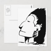 Indian or Eskimo Optical Illusion Briefkaart (Voorkant / Achterkant)