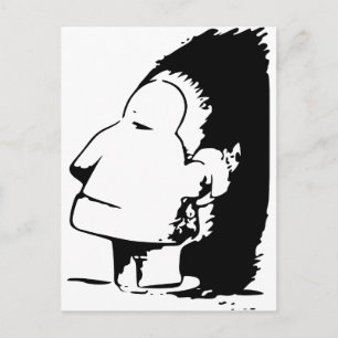 Indian or Eskimo Optical Illusion Briefkaart