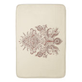 Indian Paisley - Bath Mat (Voorkant Verticaal)