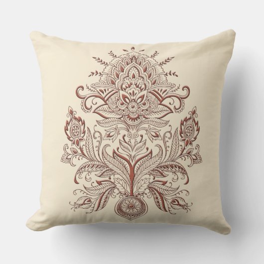Indian Paisley - Sierkussen (Voorkant)