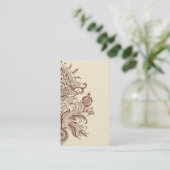 Indian Paisley - Visitekaartje (Staand voorkant)