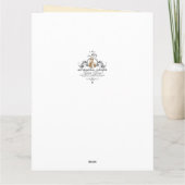 Indian Paisley - Wenskaart Kaart (Achterkant)