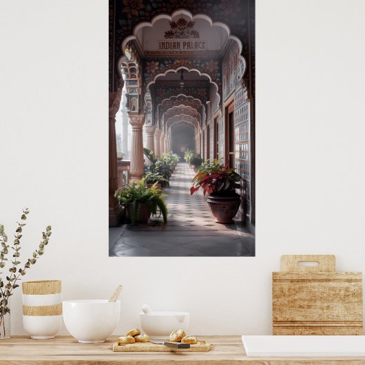 Indian Palace Poster (Keuken)