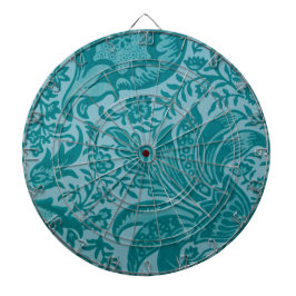Indian Pattern (door William Morris) Dart Board Dartbord