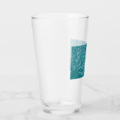 Indian Pattern (door William Morris) Glass Glas (Rechts)