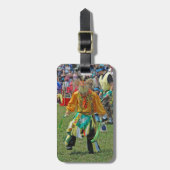 Indian Pow Wow Easy ID Personal Bagagelabel (Voorkant verticaal)