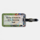 Indian Pow Wow Easy ID Personal Bagagelabel (Achterkant horizontaal)