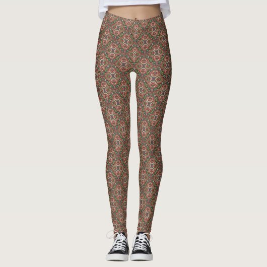 Indian print leggings (Voorkant)