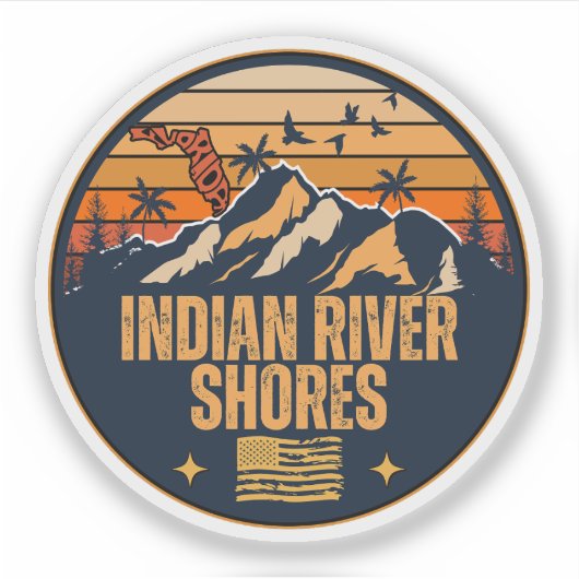 Indian River Shores, Florida Sticker (Voorkant)