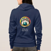 Indian River WHITE LETTER Full Zip Hoodie (Achterkant)