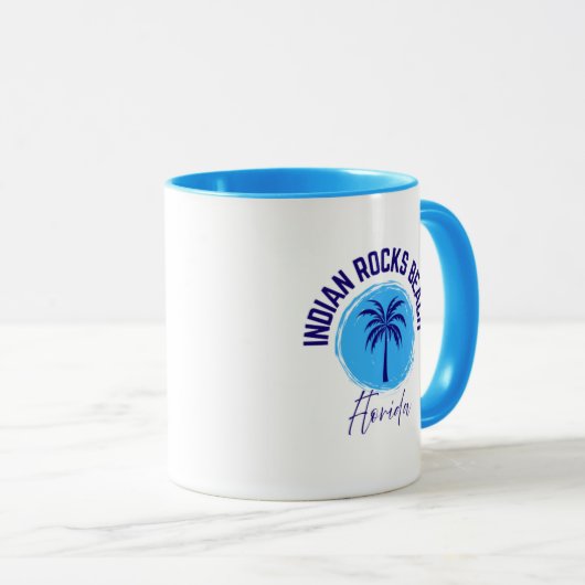 Indian Rocks Beach Florida Coffee Mug Mok (Voorkant rechts)