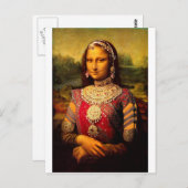 Indian Royal Monalisa Briefkaart (Voorkant / Achterkant)