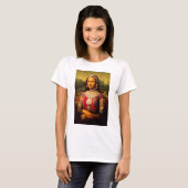 Indian Royal Monalisa T-shirt (Voorkant volledig)