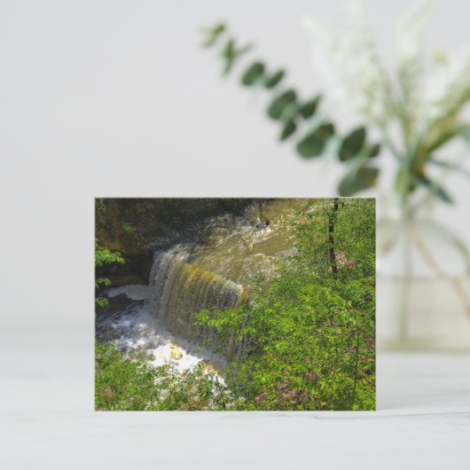 Indian Run Herfsten, Dublin, Ohio Briefkaart (Staand voorkant)