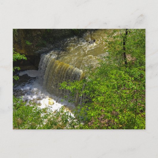 Indian Run Herfsten, Dublin, Ohio Briefkaart (Voorkant)