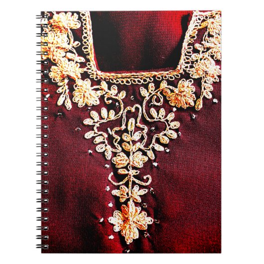 Indian Salwar Kameez Notitieboek (Voorkant)