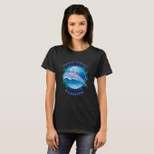 Indian Shores Florida Vacation Souvenir Dolphin T-shirt (Voorkant volledig)