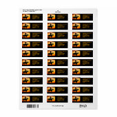 INDIAN SILHOUETTE -2 ETIKET (Full Sheet)