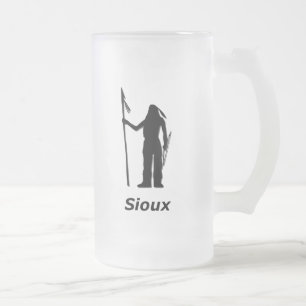 Indian Sioux Matglas Bierpul