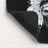 Indian Skull Rag, Indiaans Tattoo, Zany Br Muismat (Hoek)