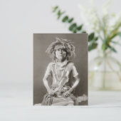 Indian Snake Priest, 1910 Briefkaart (Staand voorkant)