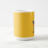 Indian Software Engineer Coder Playing Cricket URM Koffiemok (Center)