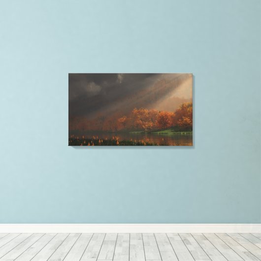 "Indian Summer" omwikkeld canvas (Insitu (Houten vloer))