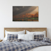 "Indian Summer" omwikkeld canvas (Insitu (Slaapkamer))