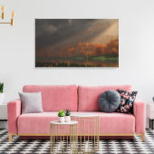 "Indian Summer" omwikkeld canvas (Insitu (Woonkamer))