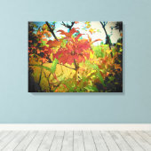 Indian Summer September Kleuren van djoneill Canvas Afdruk (Insitu (Houten vloer))