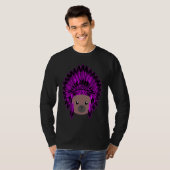 Indian Sweet Teddy Bear Chief Bear Costume T-shirt (Voorkant volledig)