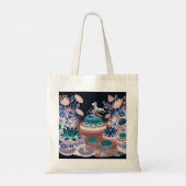 Indian Tas ontwerp / danser canvas tas (Achterkant)