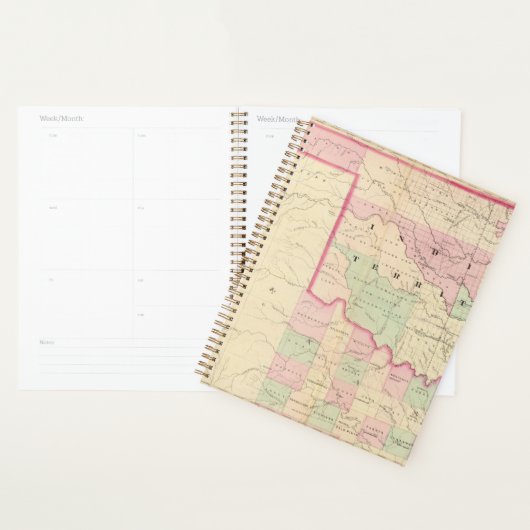 Indian Terr, Texas NW-deel Planner (Display)