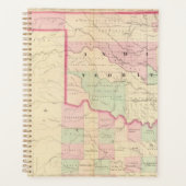Indian Terr, Texas NW-deel Planner (Voorkant)