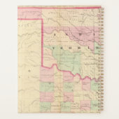 Indian Terr, Texas NW-deel Planner (Achterkant)