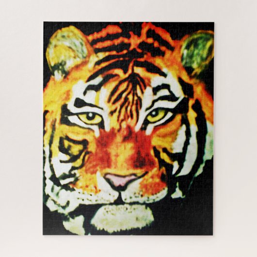 INDIAN TIGER puzzel (Verticaal)