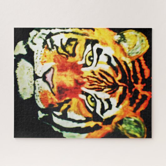 INDIAN TIGER puzzel (Horizontaal)
