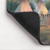 INDIAN TIPI CAMP door SHARON SHARPE Muismat (Hoek)