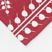 Indian tribal Painting. Warli Paintingart, indian, Fleece Deken (Hoek)