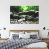 Indian Village Canyon, Columbus, Ohio Canvas Afdruk (Insitu (Slaapkamer))