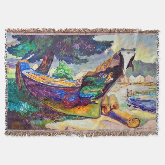Indian War Canoe | Emily Carr | Deken (Voorkant)
