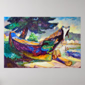 Indian War Canoe | Emily Carr | Poster (Voorkant)