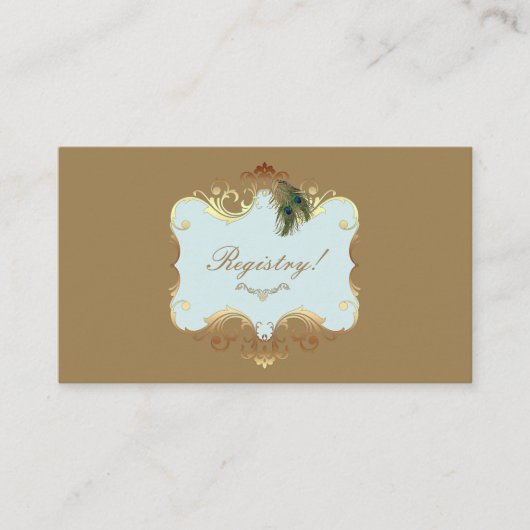 Indian Wedding II - Registry Kaart (Voorkant)