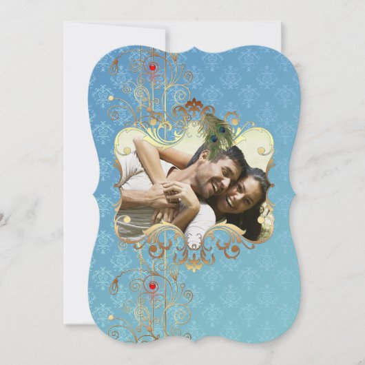 Indian Wedding II - SaveTheDate Kaart (Voorkant)